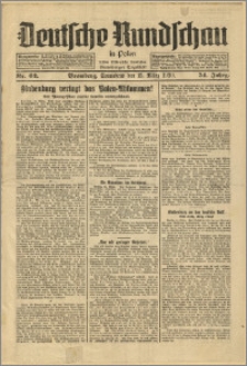 Deutsche Rundschau in Polen. J. 54, 1930, nr 62