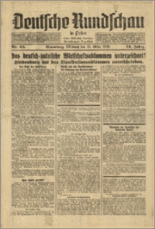 Deutsche Rundschau in Polen. J. 54, 1930, nr 65