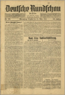 Deutsche Rundschau in Polen. J. 54, 1930, nr 70