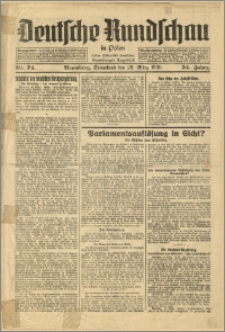 Deutsche Rundschau in Polen. J. 54, 1930, nr 74