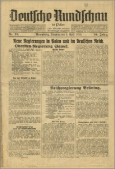 Deutsche Rundschau in Polen. J. 54, 1930, nr 76