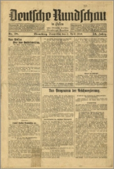 Deutsche Rundschau in Polen. J. 54, 1930, nr 78