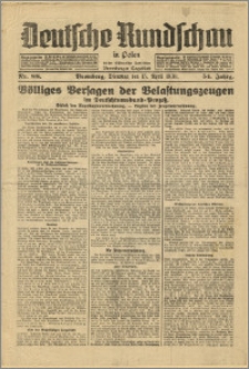 Deutsche Rundschau in Polen. J. 54, 1930, nr 88