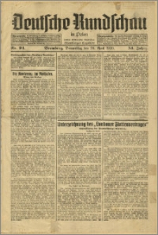 Deutsche Rundschau in Polen. J. 54, 1930, nr 94