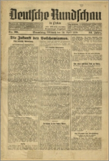 Deutsche Rundschau in Polen. J. 54, 1930, nr 99