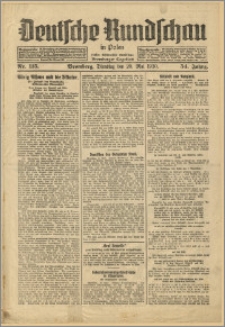 Deutsche Rundschau in Polen. J. 54, 1930, nr 115