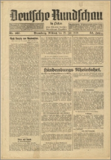Deutsche Rundschau in Polen. J. 54, 1930, nr 167
