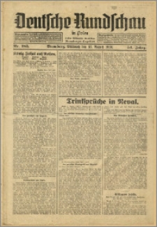 Deutsche Rundschau in Polen. J. 54, 1930, nr 185