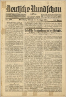 Deutsche Rundschau in Polen. J. 54, 1930, nr 190