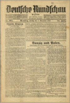 Deutsche Rundschau in Polen. J. 54, 1930, nr 204