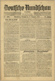 Deutsche Rundschau in Polen. J. 54, 1930, nr 208