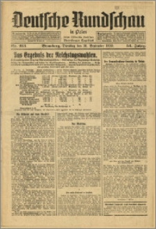 Deutsche Rundschau in Polen. J. 54, 1930, nr 213