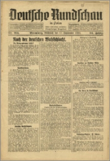 Deutsche Rundschau in Polen. J. 54, 1930, nr 214