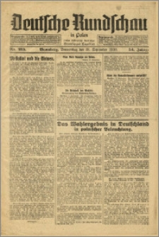 Deutsche Rundschau in Polen. J. 54, 1930, nr 215