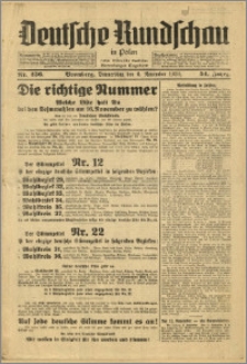 Deutsche Rundschau in Polen. J. 54, 1930, nr 256