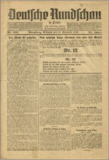 Deutsche Rundschau in Polen. J. 54, 1930, nr 261