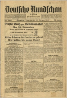 Deutsche Rundschau in Polen. J. 54, 1930, nr 268