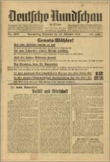 Deutsche Rundschau in Polen. J. 54, 1930, nr 270