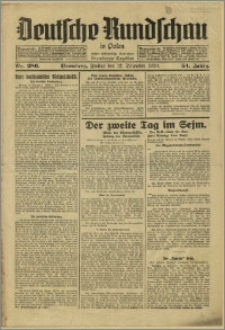 Deutsche Rundschau in Polen. J. 54, 1930, nr 286