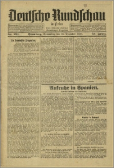 Deutsche Rundschau in Polen. J. 54, 1930, nr 291
