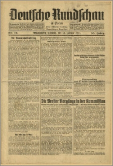 Deutsche Rundschau in Polen. J. 55, 1931, nr 14