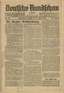 Deutsche Rundschau in Polen. J. 55, 1931, nr 21