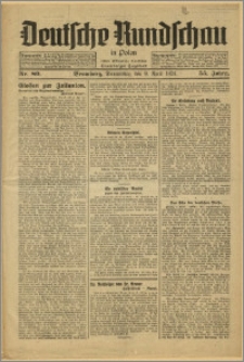 Deutsche Rundschau in Polen. J. 55, 1931, nr 80