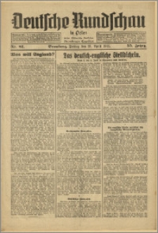 Deutsche Rundschau in Polen. J. 55, 1931, nr 81