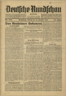 Deutsche Rundschau in Polen. J. 55, 1931, nr 276
