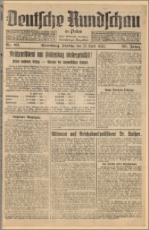 Deutsche Rundschau in Polen. J. 56, 1932, nr 83
