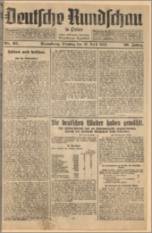 Deutsche Rundschau in Polen. J. 56, 1932, nr 95