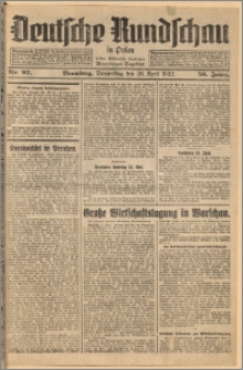 Deutsche Rundschau in Polen. J. 56, 1932, nr 97