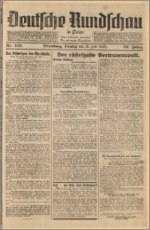 Deutsche Rundschau in Polen. J. 56, 1932, nr 162