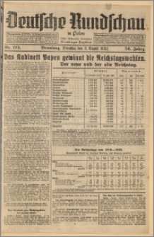 Deutsche Rundschau in Polen. J. 56, 1932, nr 174