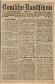 Deutsche Rundschau in Polen. J. 56, 1932, nr 194