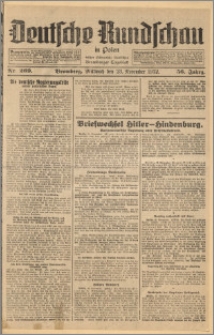 Deutsche Rundschau in Polen. J. 56, 1932, nr 269