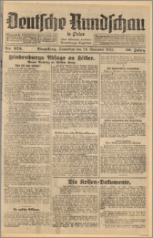 Deutsche Rundschau in Polen. J. 56, 1932, nr 272