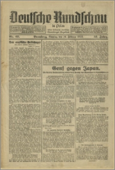 Deutsche Rundschau in Polen. J. 57, 1933, nr 47