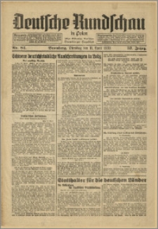 Deutsche Rundschau in Polen. J. 57, 1933, nr 84