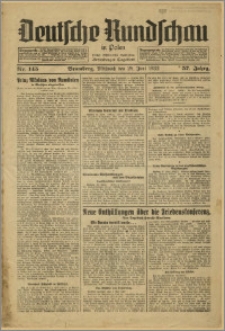 Deutsche Rundschau in Polen. J. 57, 1933, nr 145