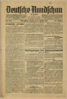 Deutsche Rundschau in Polen. J. 57, 1933, nr 187