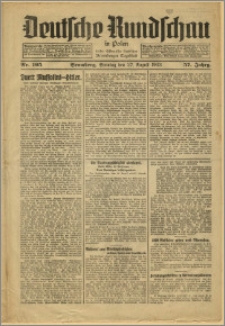 Deutsche Rundschau in Polen. J. 57, 1933, nr 195