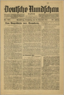 Deutsche Rundschau in Polen. J. 57, 1933, nr 275