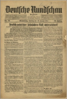 Deutsche Rundschau in Polen. J. 58, 1934, nr 22
