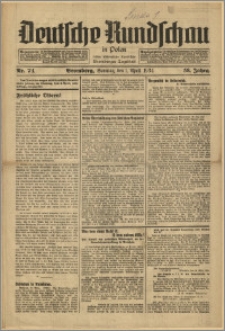 Deutsche Rundschau in Polen. J. 58, 1934, nr 74