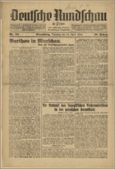 Deutsche Rundschau in Polen. J. 58, 1934, nr 92