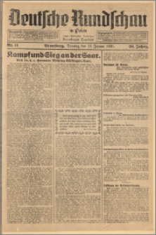 Deutsche Rundschau in Polen. J. 59, 1935, nr 11
