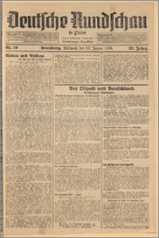 Deutsche Rundschau in Polen. J. 59, 1935, nr 19