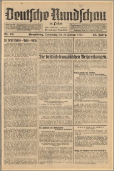 Deutsche Rundschau in Polen. J. 59, 1935, nr 43