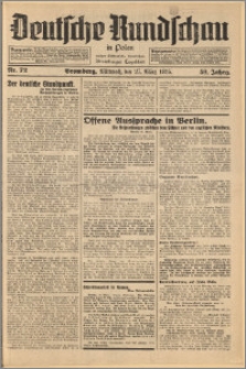 Deutsche Rundschau in Polen. J. 59, 1935, nr 72